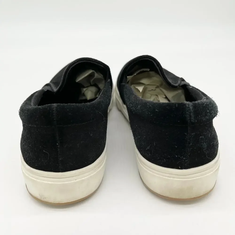 Steve Madden Womens Size‎ 8.5 Suede Slip On Coulter Sneakers Minimalist Classic